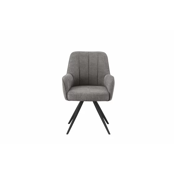 Scaun MontBlanc, 57x63x87 cm, Stofa, Gri Deschis picture - 2
