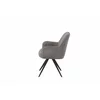 Scaun MontBlanc, 57x63x87 cm, Stofa, Gri Deschis picture - 4