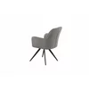 Scaun MontBlanc, 57x63x87 cm, Stofa, Gri Deschis picture - 5