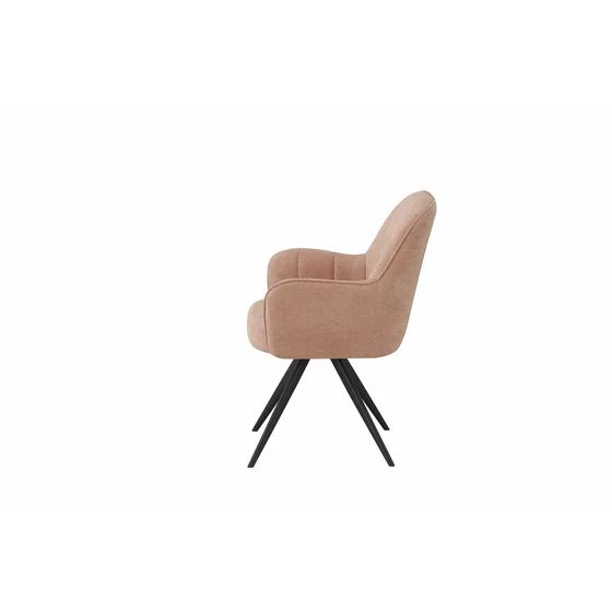 Scaun MontBlanc, 57x63x87 cm, Stofa SEA 182 Roz picture - 4