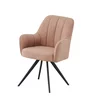 Scaun MontBlanc, 57x63x87 cm, Stofa SEA 182 Roz picture - 1