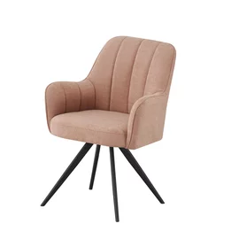 Scaun MontBlanc, 57x63x87 cm, Stofa SEA 182 Roz