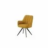 Scaun MontBlanc, 57x63x87 cm, Stofa SEA 280 Galben picture - 4
