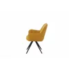 Scaun MontBlanc, 57x63x87 cm, Stofa SEA 280 Galben picture - 5