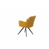 Scaun MontBlanc, 57x63x87 cm, Stofa SEA 280 Galben picture - 3
