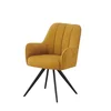 Scaun MontBlanc, 57x63x87 cm, Stofa SEA 280 Galben picture - 1