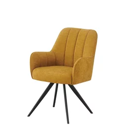 Scaun MontBlanc, 57x63x87 cm, Stofa SEA 280 Galben