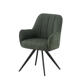 Scaun MontBlanc, 57x63x87 cm, Stofa, Verde