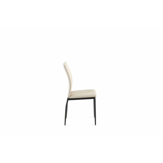 Scaun Nora, 43x53x92.5 cm, Stofa, Beige picture - 3