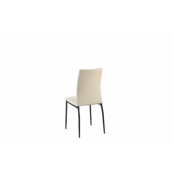 Scaun Nora, 43x53x92.5 cm, Stofa, Beige picture - 5