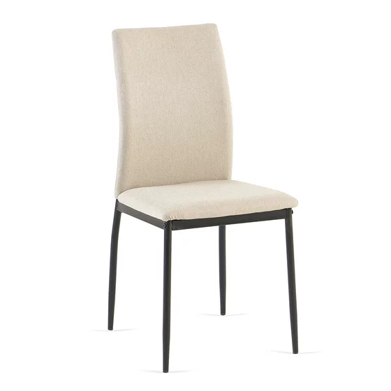 Scaun Nora, 43x53x92.5 cm, Stofa, Beige picture - 1