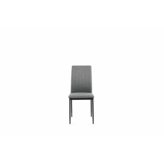 Scaun Nora, 43x53x92.5 cm, Stofa, Gri picture - 2
