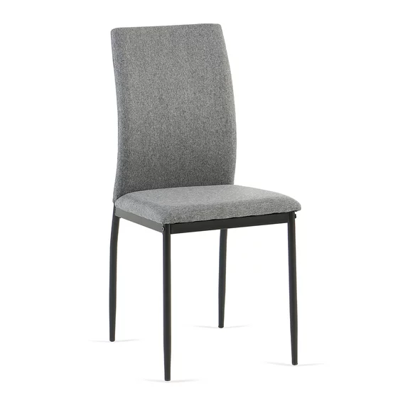 Scaun Nora, 43x53x92.5 cm, Stofa, Gri picture - 1