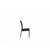 Scaun Nora, 43x53x92.5 cm, Stofa, Neagra picture - 2