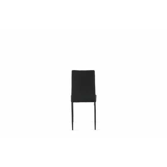 Scaun Nora, 43x53x92.5 cm, Stofa, Neagra picture - 5
