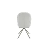 Scaun Noris, 47.5x62x90.5 h cm, Stofa, Alb picture - 5