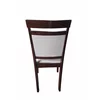 Scaun Omer, 44x50x90 cm, Lemn, Nuc Inchis/Stofa Beige picture - 3