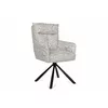 Scaun Rotativ Skanor, 60x67x93 cm, Stofa Beige picture - 1