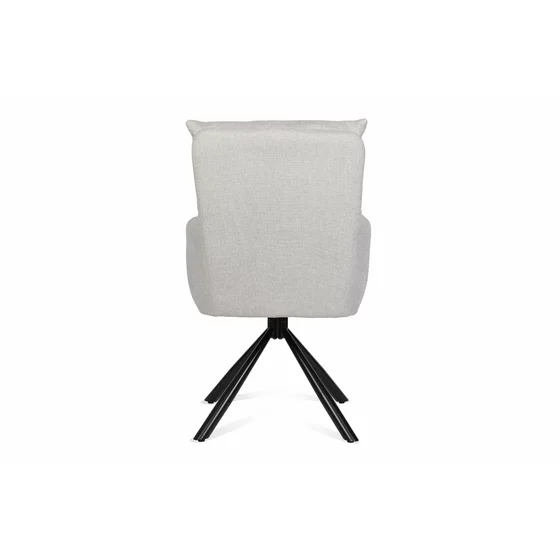Scaun Rotativ Skanor, 60x67x93 cm, Stofa Beige picture - 3