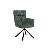 Scaun Rotativ Skanor, 60x67x93 cm, Stofa Verde picture - 1