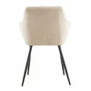 Scaun Sacha, 57x60x86.5 cm, Stofa, Beige picture - 4