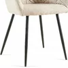 Scaun Sacha, 57x60x86.5 cm, Stofa, Beige picture - 6