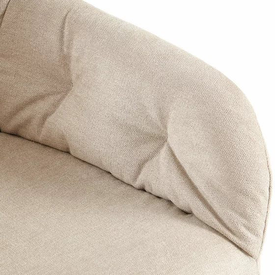 Scaun Sacha, 57x60x86.5 cm, Stofa, Beige picture - 7