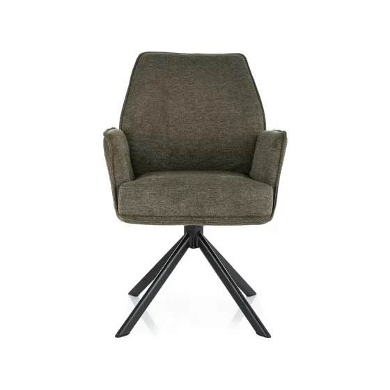 Scaun Skog 145 Brego, 58x60x90 cm, Stofa, Olive picture - 3
