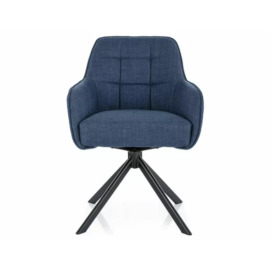 Scaun Skog 153 Bjorn 57x63x84 cm, Stofa Albastru Navy picture - 2