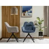 Scaun Skog 155 Brego, 60x61x84 cm, Stofa Albastru Navy picture - 3