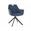 Scaun Skog 155 Brego, 60x61x84 cm, Stofa Albastru Navy picture - 1