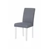 Scaun Sorento,  43.5x55.5x91 h cm, Lemn, Alb/Stofa Gri picture - 1