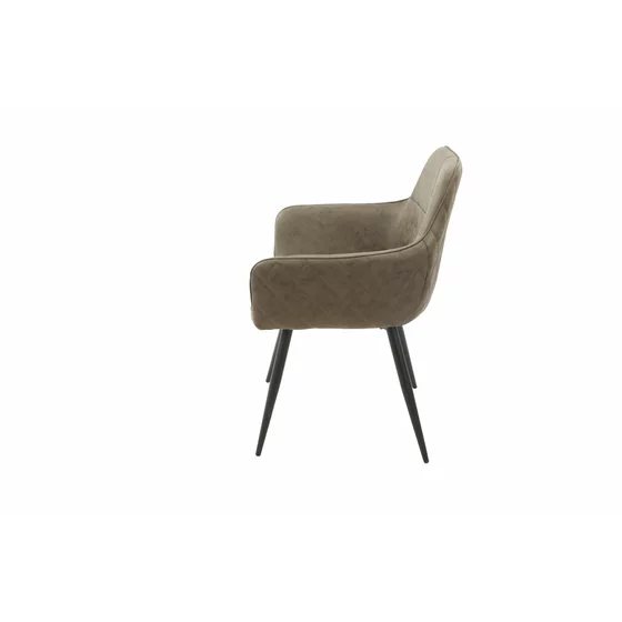 Scaun Utah, 57x59x84 cm, Metal/Microfibra, Verde picture - 3
