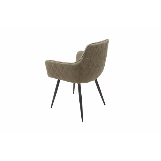 Scaun Utah, 57x59x84 cm, Metal/Microfibra, Verde picture - 4