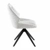 Scaun Vicenzo, 63x54.5x92 h cm, Stofa Gri Deschis picture - 3
