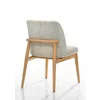Scaun Zazen, 51.5x63.5x85, Lemn/Stofa - Natur/Beige picture - 2