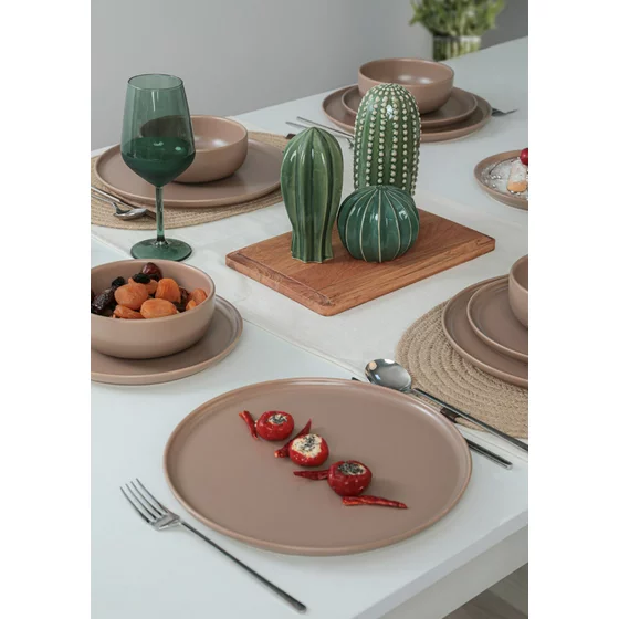 Serviciu de Masa (18 Bucati) X000134680000000 - Taupe picture - 4