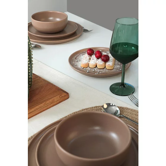 Serviciu de Masa (18 Bucati) X000134680000000 - Taupe picture - 5