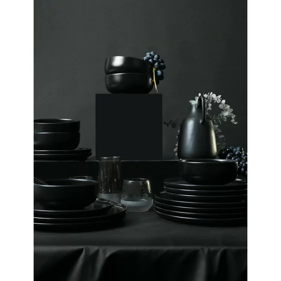 Serviciu de Masa (18 Bucati) X000134710000000 - Negru picture - 3