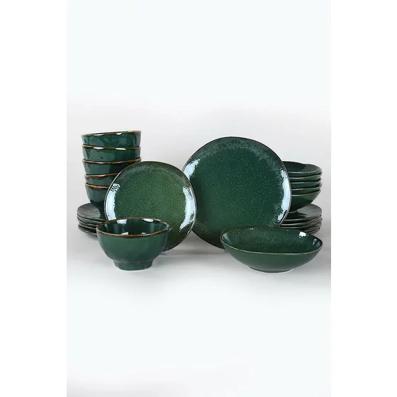 Serviciu de Masa (24 Bucati) Zümrüt - 19024 - Verde picture - 1