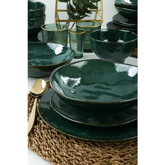 Serviciu de Masa (24 Bucati) Zümrüt - 19024 - Verde picture - 3