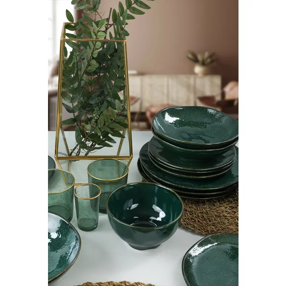 Serviciu de Masa (24 Bucati) Zümrüt - 19024 - Verde picture - 4