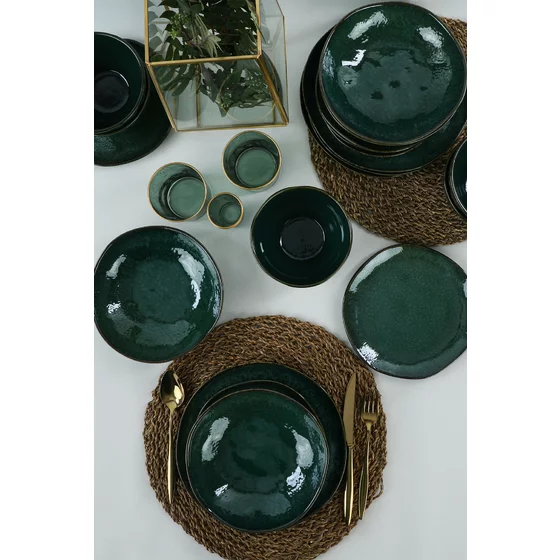 Serviciu de Masa (24 Bucati) Zümrüt - 19024 - Verde picture - 5