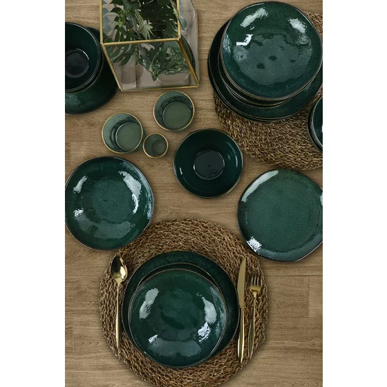 Serviciu de Masa (24 Bucati) Zümrüt - 19024 - Verde picture - 6