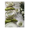 Serviciu de masa pentru cina (12 bucati) Ivory-MCH-03-12-PRC, Portelan, Gri/Alb picture - 1
