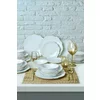 Serviciu de masa pentru cina (24 bucati) Ivory-275KRM2222, Ceramica, Alb picture - 3