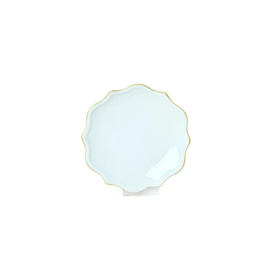Serviciu de masa pentru cina (24 bucati) Ivory-275KRM2222, Ceramica, Alb picture - 8