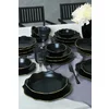 Serviciu de masa pentru cina (24 bucati) Ivory-275KRM2223, Ceramica, Negru picture - 1