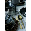 Serviciu de masa pentru cina (24 bucati) Ivory-275KRM2223, Ceramica, Negru picture - 8