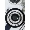 Serviciu de masa pentru cina (24 bucati) Ivory-275KRM2337, Ceramica, Alb/Negru picture - 6